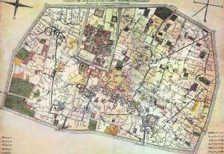 نقشه آگوست کرشیش (۱۸۵۸ میلادی، ۱۲۳۷ خورشیدی) ناصر الدین شاه