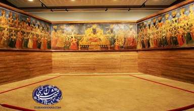 صف سلام-باغ نگارستان-تهران شناسی-tehranshenasi