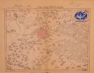 نقشه دهات و آبادیهای اطراف طهران-تهران شناسی