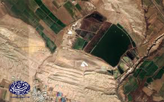 عکس هوایی تالاب عشق آباد- تهران شناسی